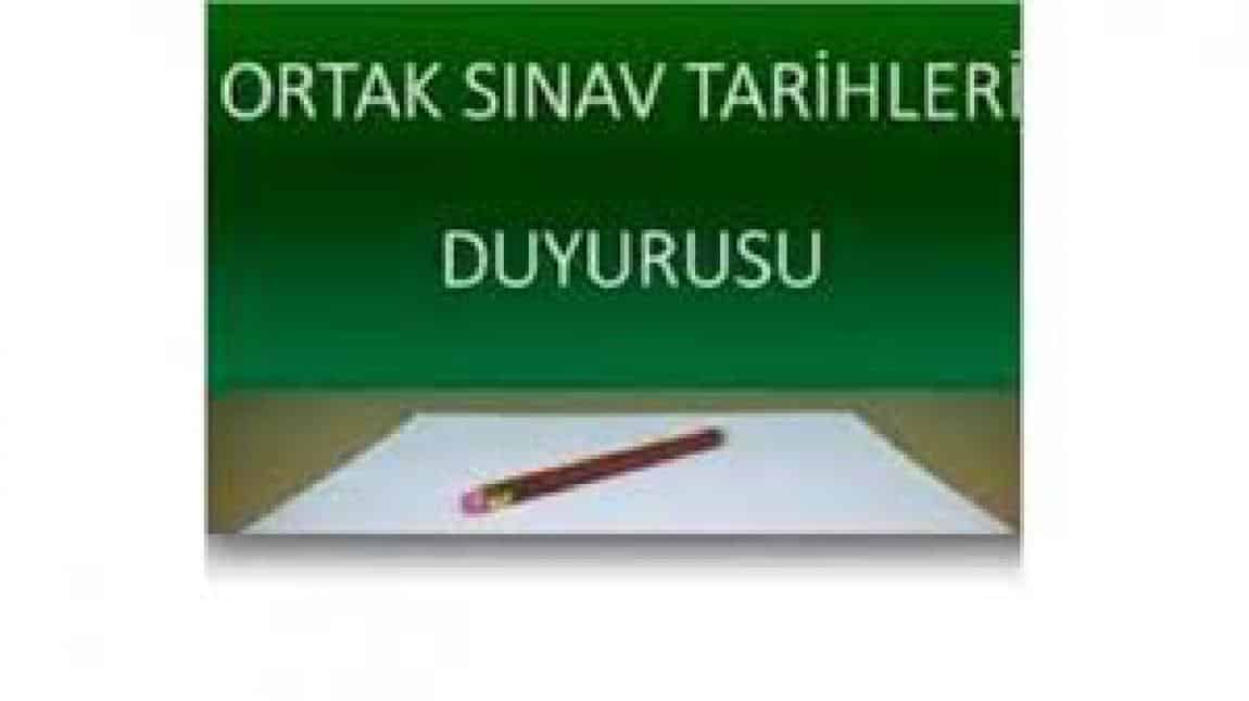 2022/2023 EĞİTİM ÖĞRETİM YILI 2.DÖNEM 2.ORTAK SINAV TAKVİMİ